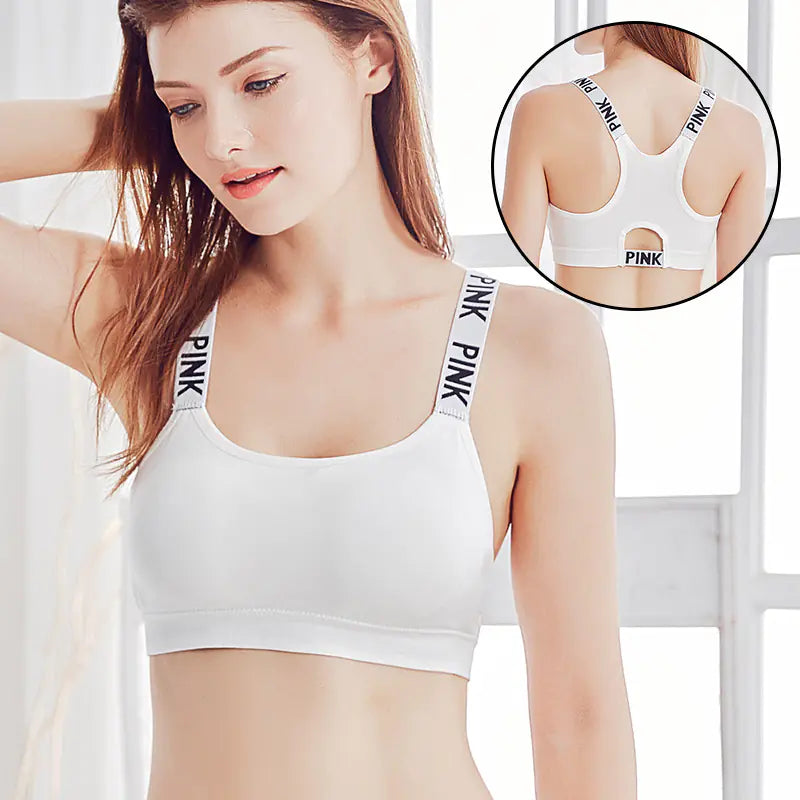 Bra Top with Adjustable Straps and Sports Bra Tank