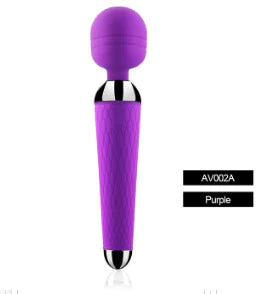 Rechargeable Vibrating Wand • Quiet AV Massager | Velvet Whisper