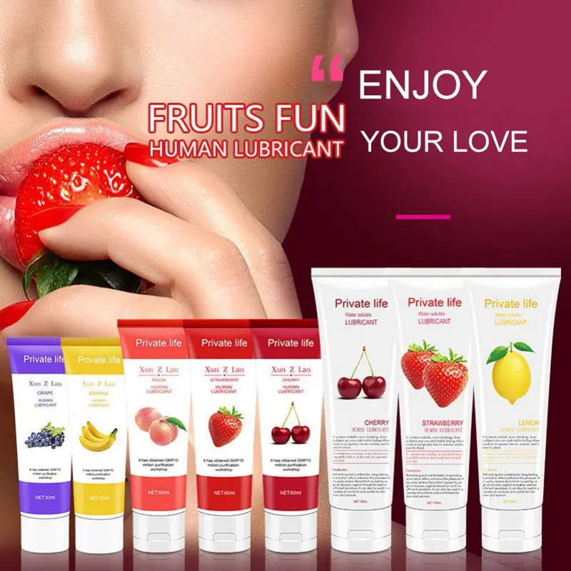 Fruit-Flavored Water-Based Lubricant | Velvet Whisper