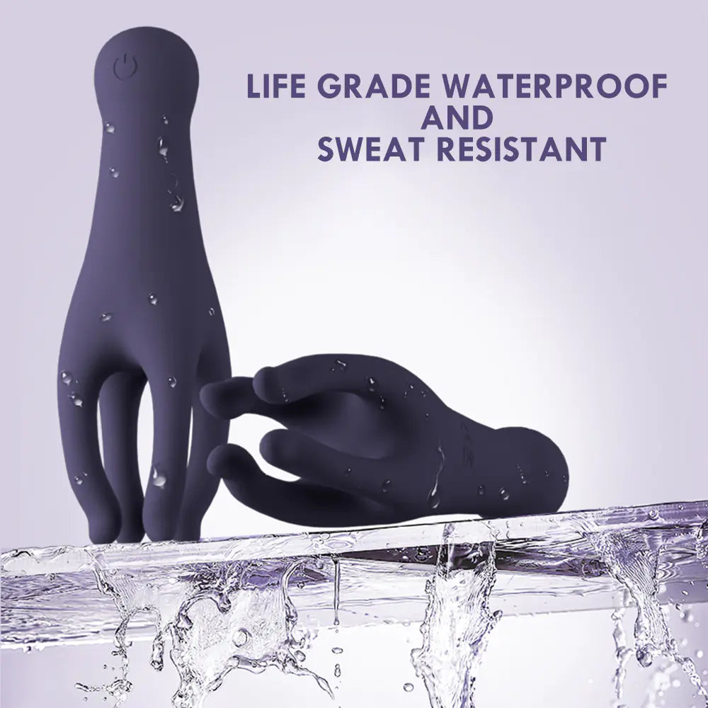Vibrating Masturbator for Prolonged Grip and Massage