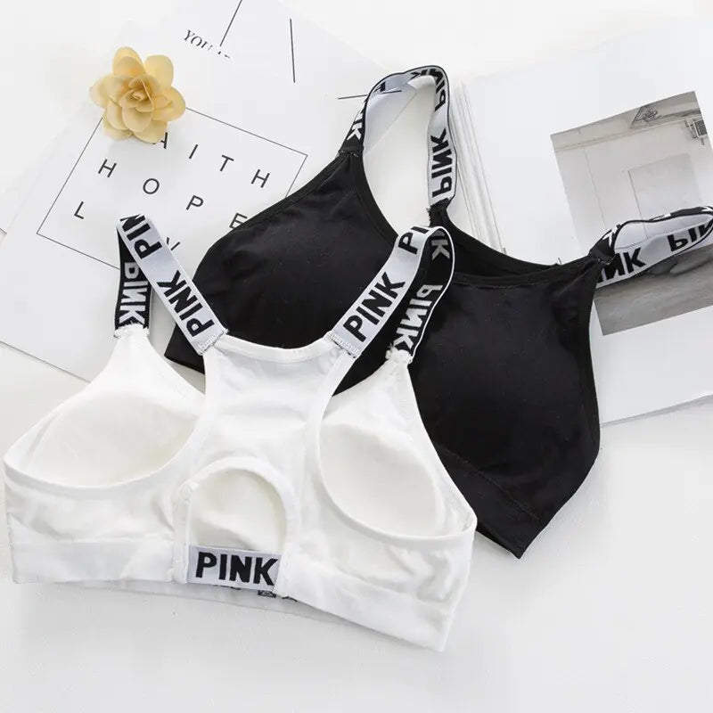 Bra Top with Adjustable Straps and Sports Bra Tank