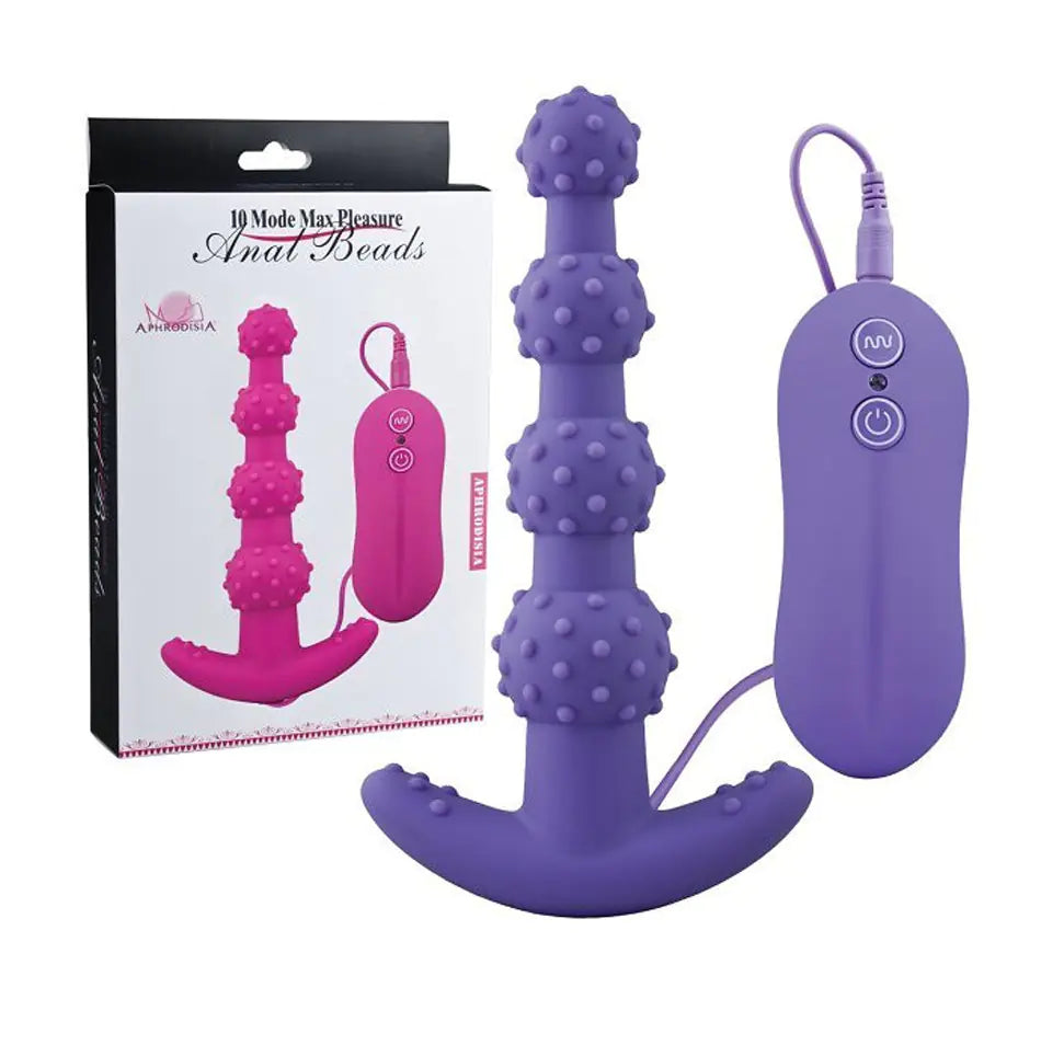 Silicone Adult anal Vibrator – 10 Vibration Modes | Velvet Whisper