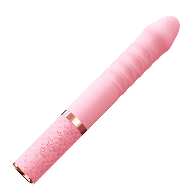 Automatic Telescopic Dildo Vibrator – Dual Stimulation for Women | Velvet Whisper