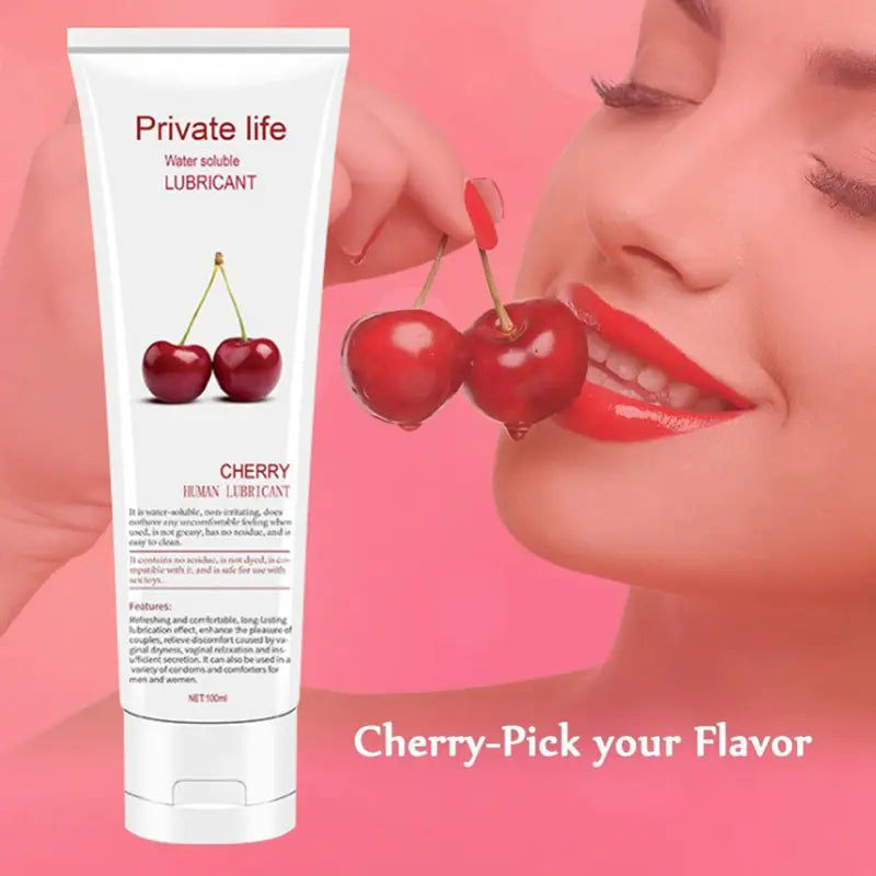 Fruit-Flavored Water-Based Lubricant | Velvet Whisper
