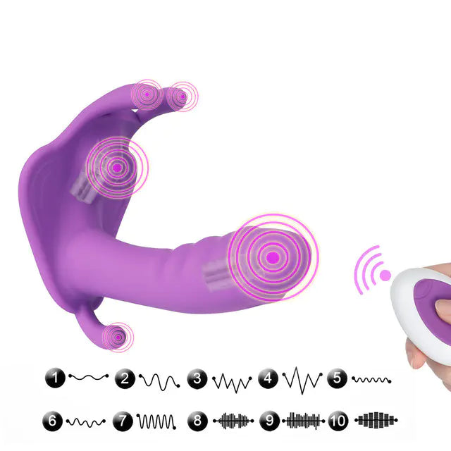 Remote-Control Waterproof Exotic Pleasure Stimulator – Velvet Whisper