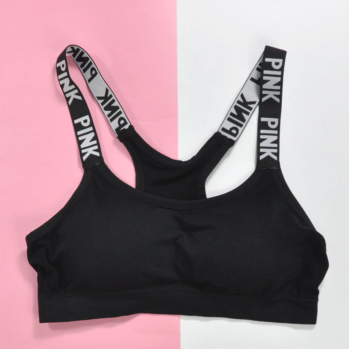 Bra Top with Adjustable Straps and Sports Bra Tank