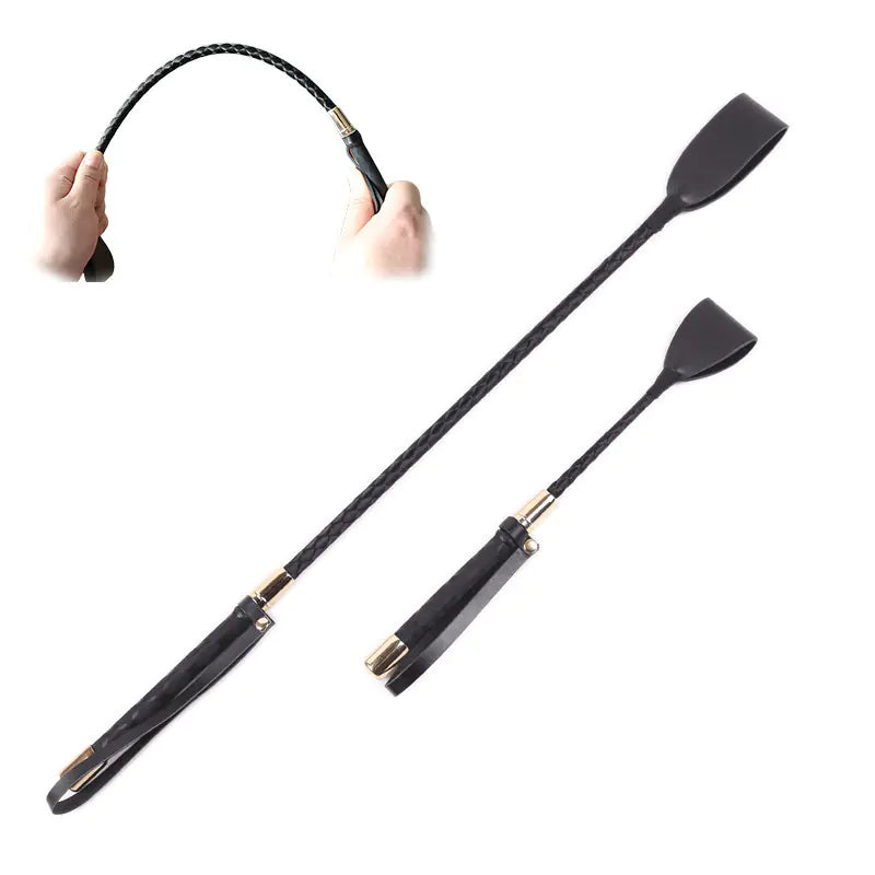 50 Shades PU Leather Whip for Role Play | Velvet Whisper
