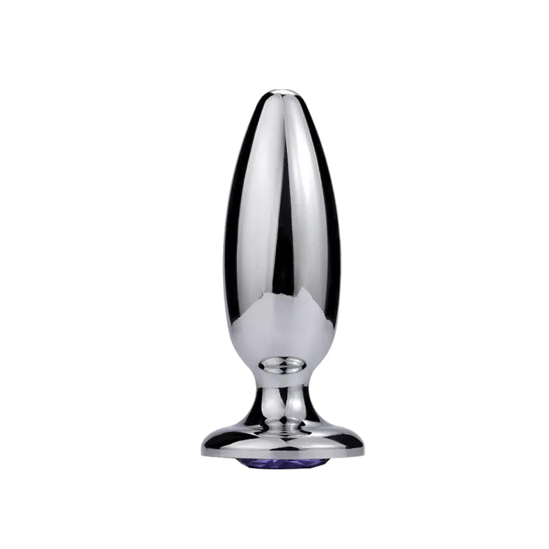 Metal Large Beaded Anal Plug • Stainless Steel Anal Toy | Velvet Whisper