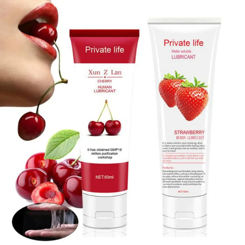 Fruit-Flavored Water-Based Lubricant | Velvet Whisper