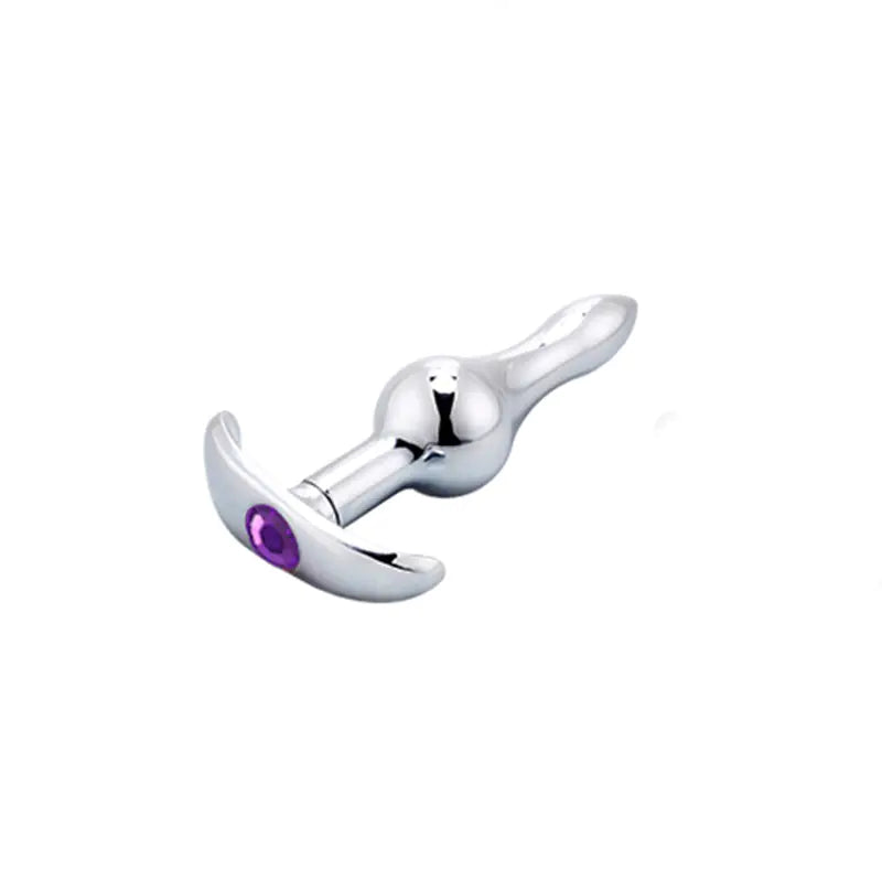 Stainless Steel Anal Plug and Metal Dildo for BDSM