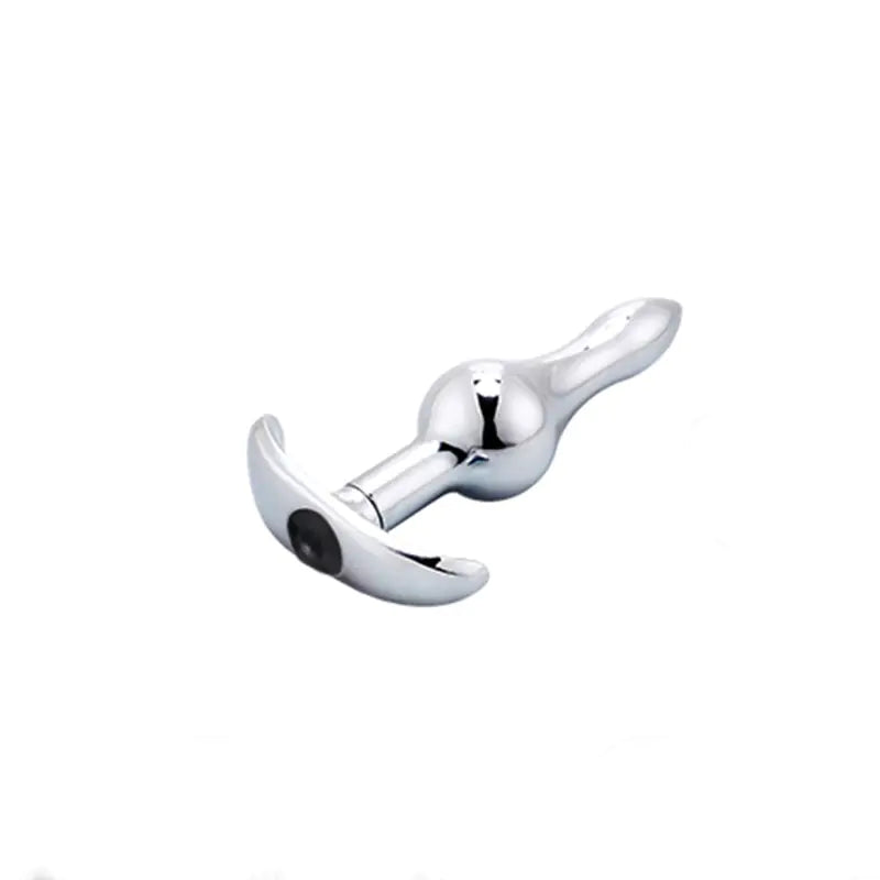 Stainless Steel Anal Plug and Metal Dildo for BDSM