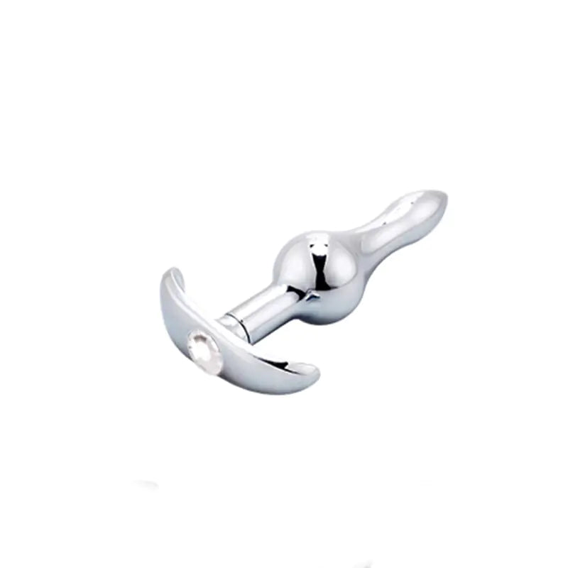 Stainless Steel Anal Plug and Metal Dildo for BDSM