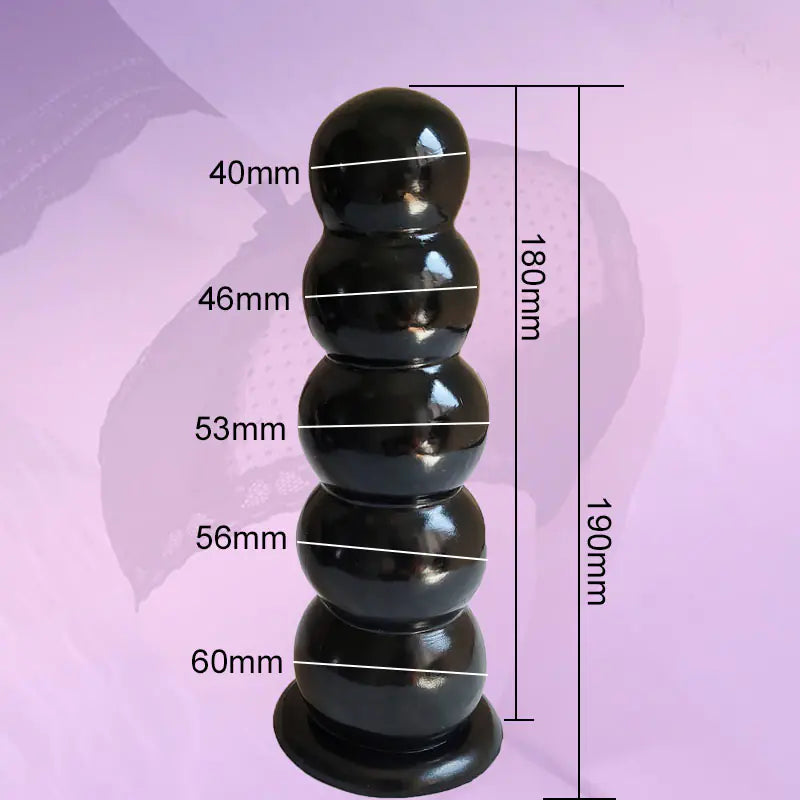 Sugarloaf Skin Simulation Thick Anal Plug Dildo