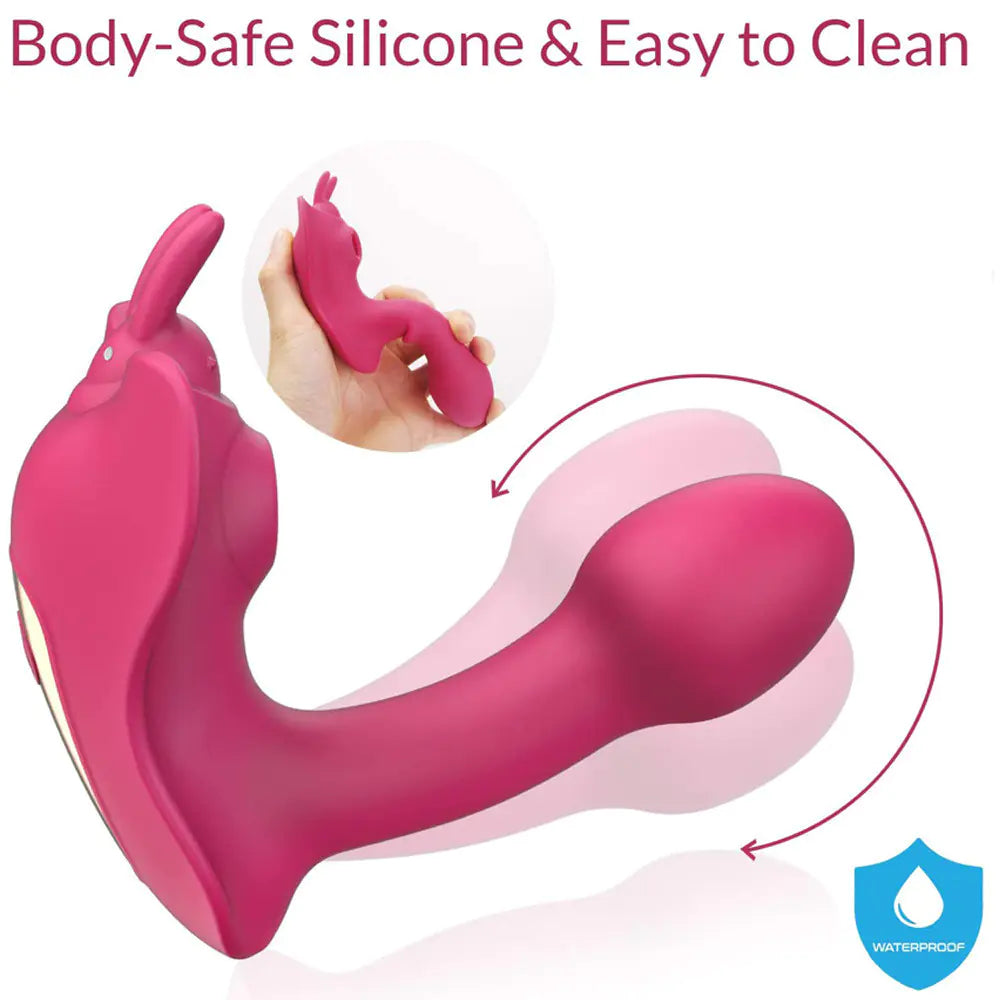 Remote-Control Waterproof Exotic Pleasure Stimulator – Velvet Whisper