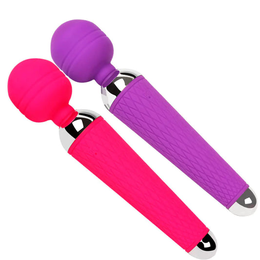 Rechargeable Vibrating Wand • Quiet AV Massager | Velvet Whisper